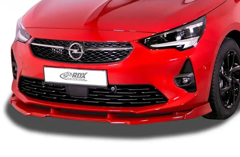 RDX Racedesign, Front spoiler Vario-X, passer til Opel Corsa F GS-Line 2019- (PU)