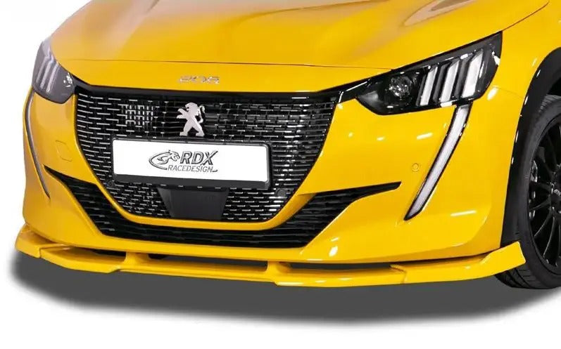 RDX Racedesign, Front spoiler Vario-X, passer til Peugeot 208 II 2019- (PU)