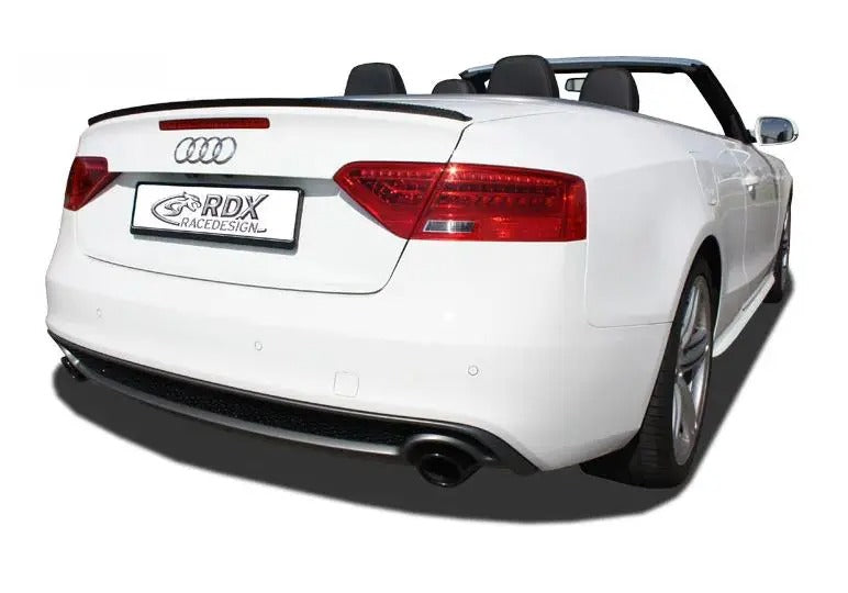 RDX Racedesign, Trunk spoiler lip, passer til Audi A5 Coupé/Cabrio/Sportback incl. Facelift (ABS)