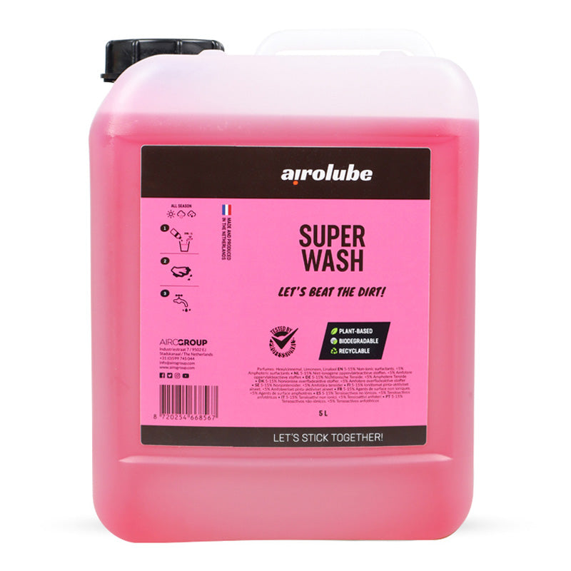 Airolube, Super Vask Bilshampoo - 5 L Jerrycan