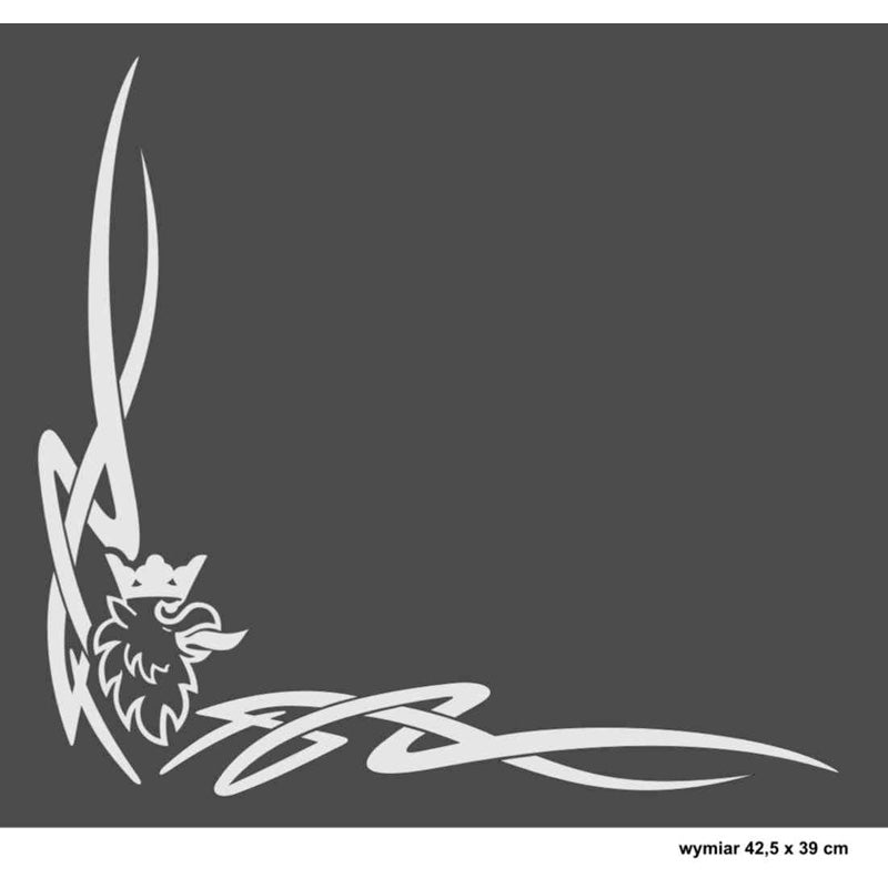 Avisa, Auto Tattoo Stickers - Scania 2 st. - 38x13 cm