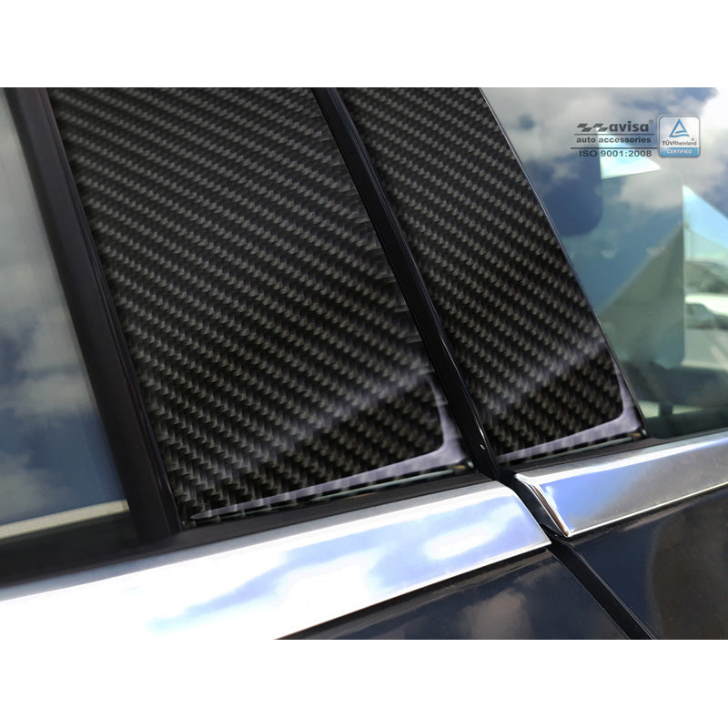 B-Stope covers passer til Mercedes-Benz A-Class W176 2015- Black Carbon