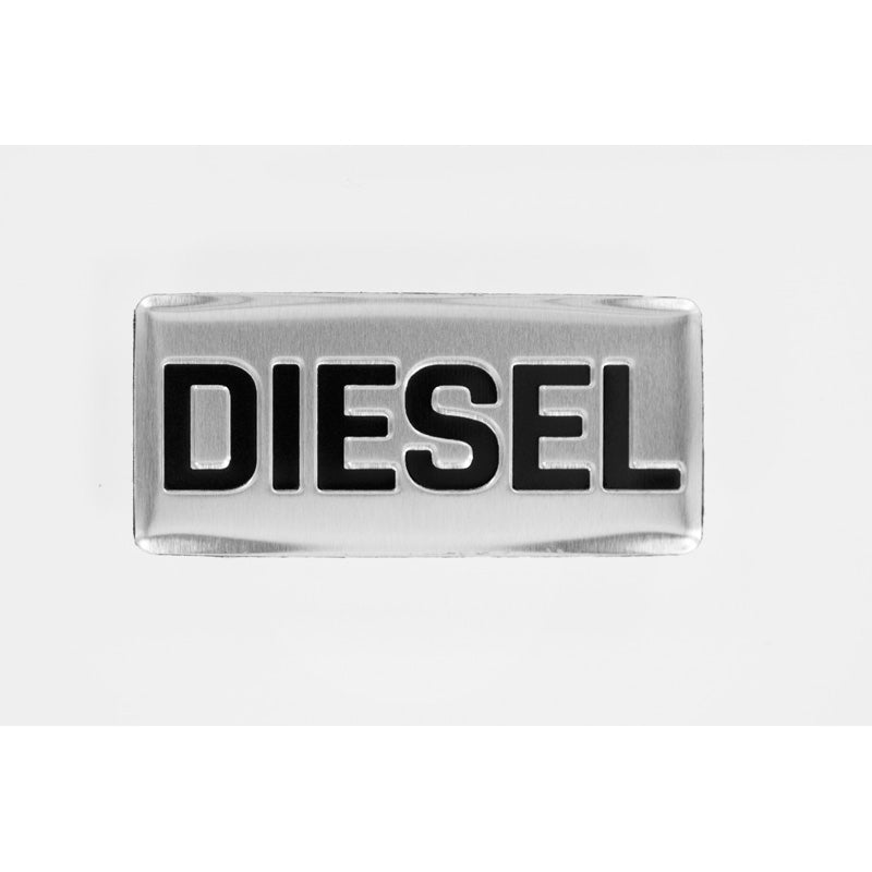 Avisa, Aluminium Logo - DIESEL - 5,5x2,5cm