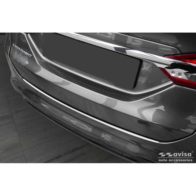 Avisa, Bagkofangerbeskytter, Rustfritstål, passer til Ford Mondeo V Hatchback/Sedan 2014-2019 & Facelift 2019- 'Ribs'