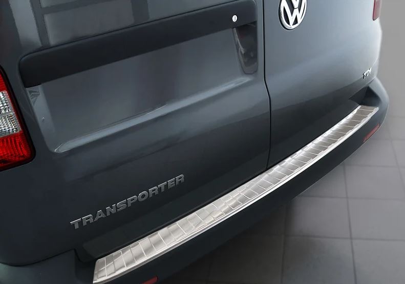 Avisa, Bagkofangerbeskytter, Rustfritstål, passer til VW Transporter T5 2003-2015 (all) & T6 2015- / FL 2019- (with rear døre) 'XL' 'Ribs'