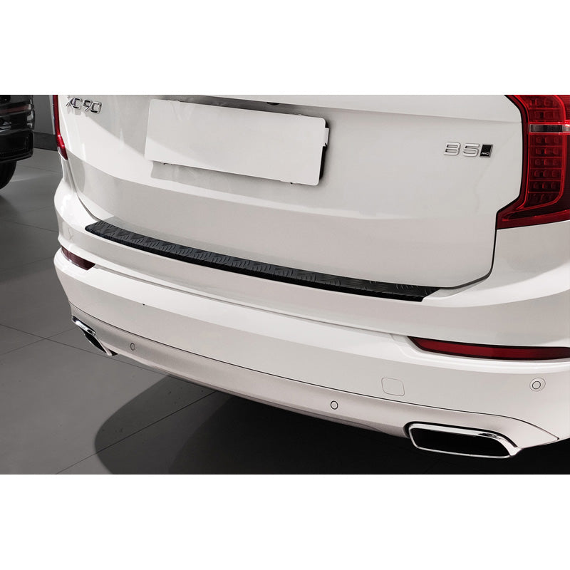 Avisa, Bagkofangerbeskytter, matsort, alu, passer til Volvo XC90 II 2015- 'Riffled Plate'