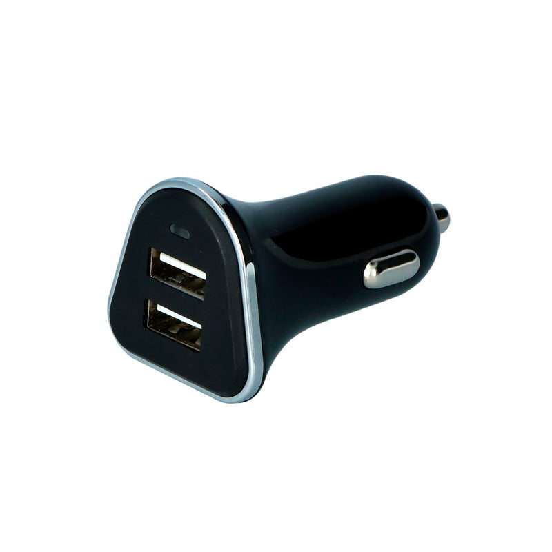 Carpoint, Dual USB Biloplader 12/24V - 2.5A Med Ladeindikator