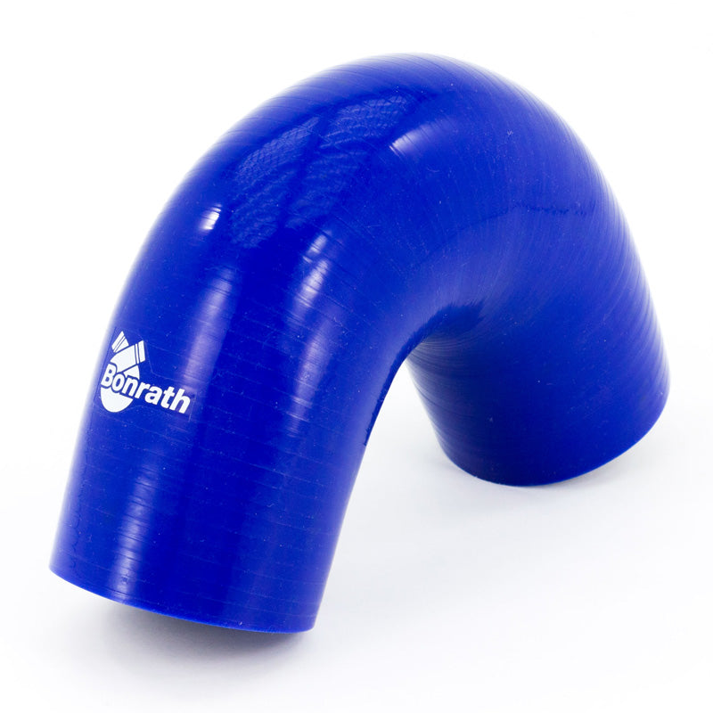 Bonrath, Silikoneslange 135 Grader Elbow - 50mm - Ø51mm - Blå