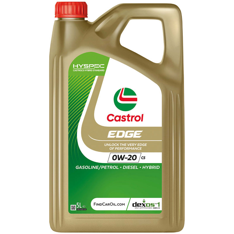 Castrol, EDGE 0W-20 C5 Motorolie - 5 L