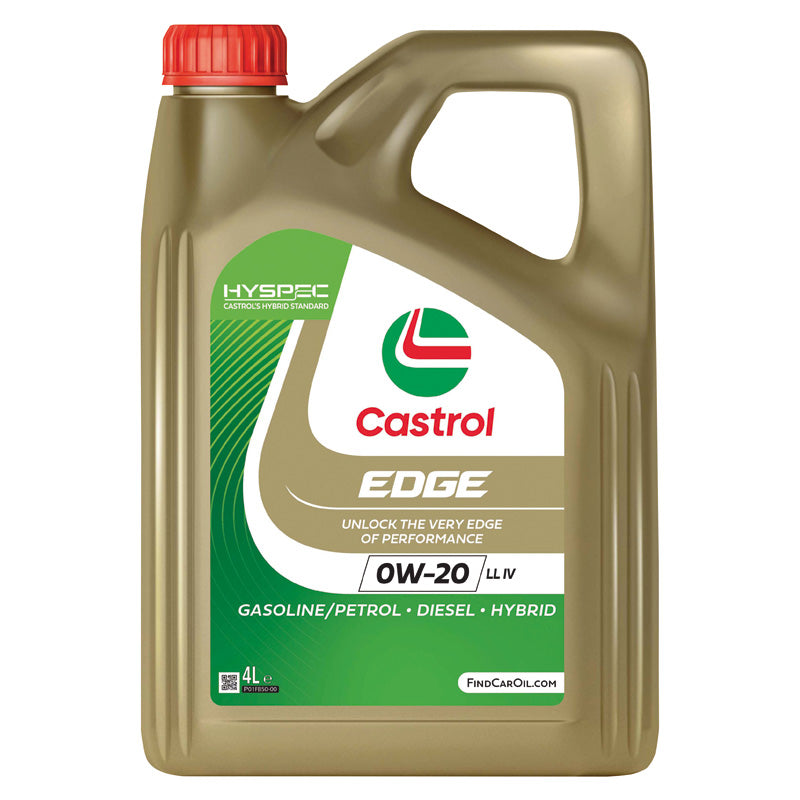 Castrol, EDGE 0W-20 LL IV - 4 Litre - Maksimal Motorpræstation