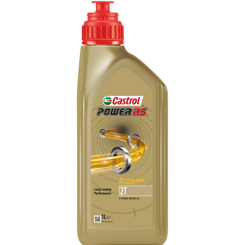 Castrol, Power RS 2T - Syntetisk olie til 2-taktsmotorer - 1 liter