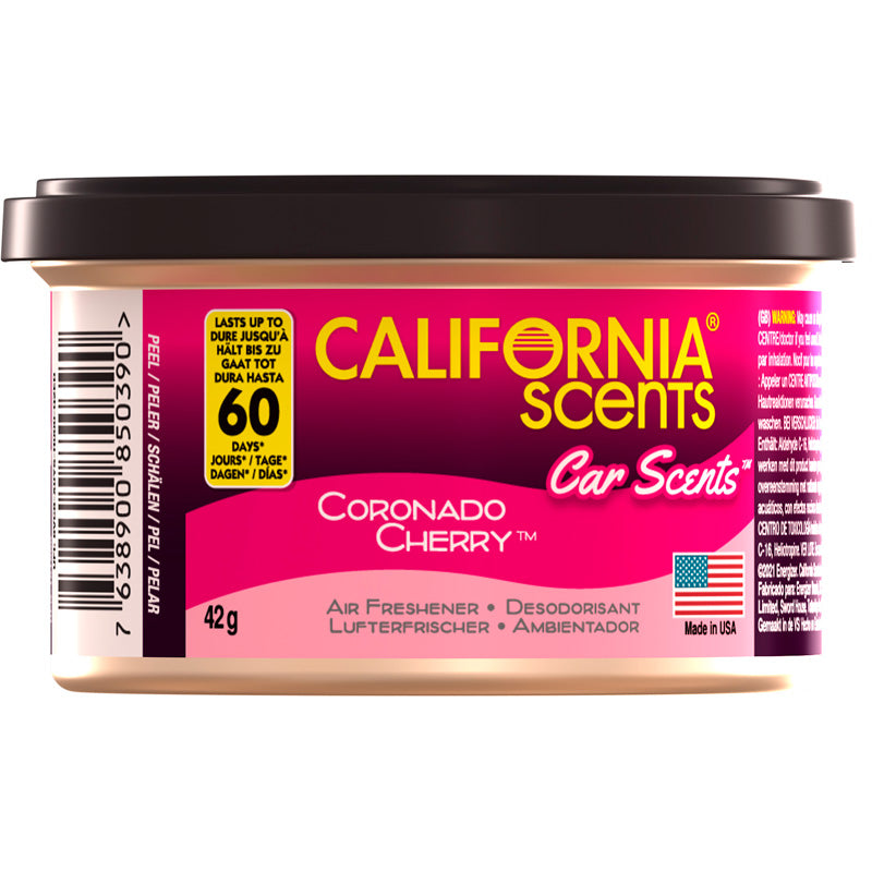 California Scents, Coronado Cherry Luftfrisker - 42g - Økologisk og Spillproof