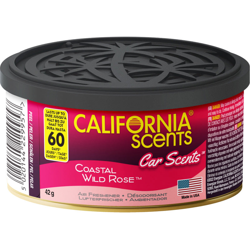 California Scents, Coastal Wild Rose Air Freshener - 42g