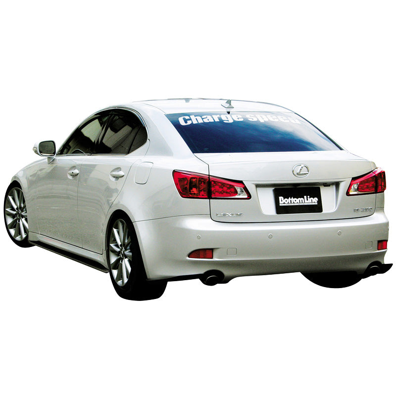 Chargespeed, Rear Diffusor Skirt (Corners), passer til Lexus IS250 11/2005- 'BottomLine' (FRP)