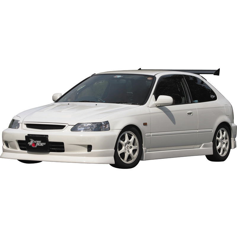 Chargespeed, Front Spoiler, passer til Honda Civic EK 2/3/4 døre 1999-2001 (FRP)