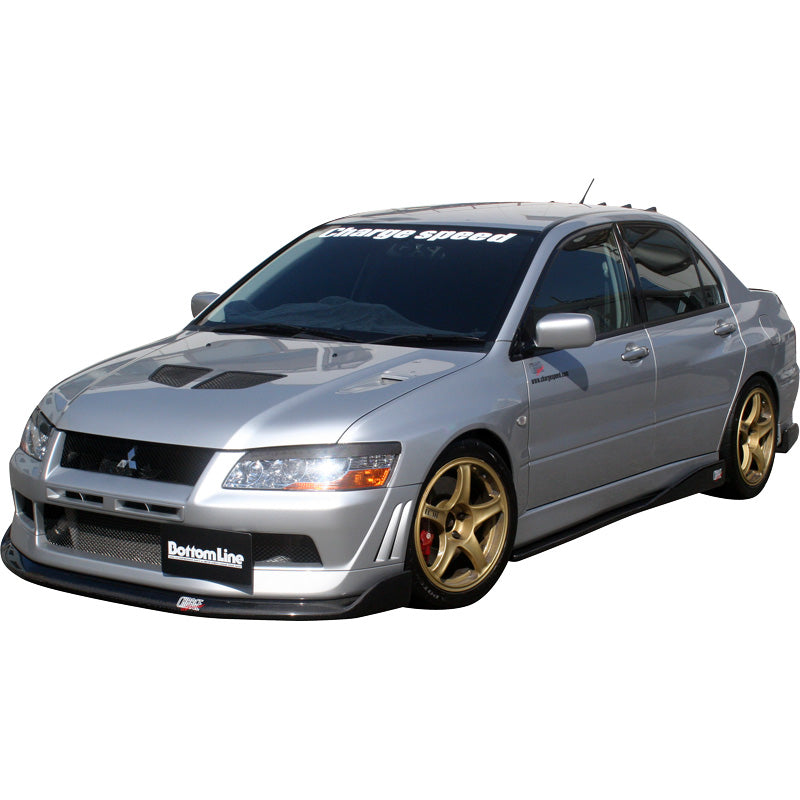 Chargespeed, Front Spoiler, passer til Mitsubishi Lancer Evo 7 CT9A BottomLine (FRP)