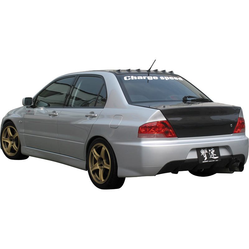 Chargespeed, Cup Diffusor, passer til Mitsubishi Lancer Evo 9-look CT9A incl (FRP) Centre