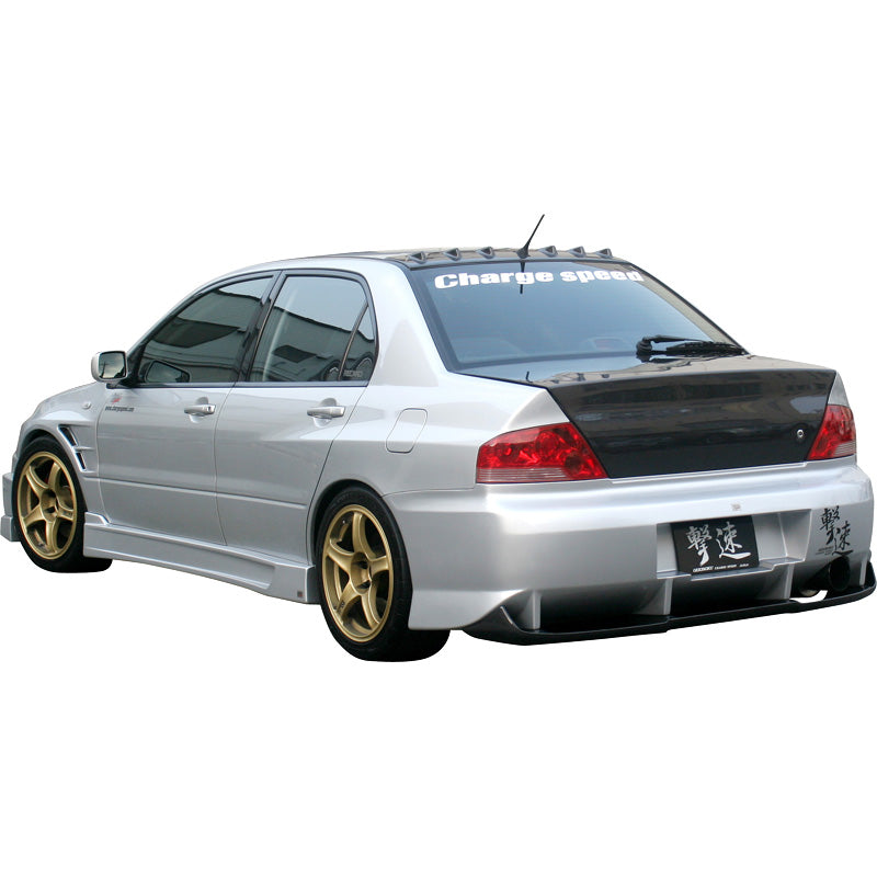 Chargespeed, Cup Diffusor, passer til Mitsubishi Lancer Evo 7/8/9 CT9A Type2 incl. Carbon Diffusor