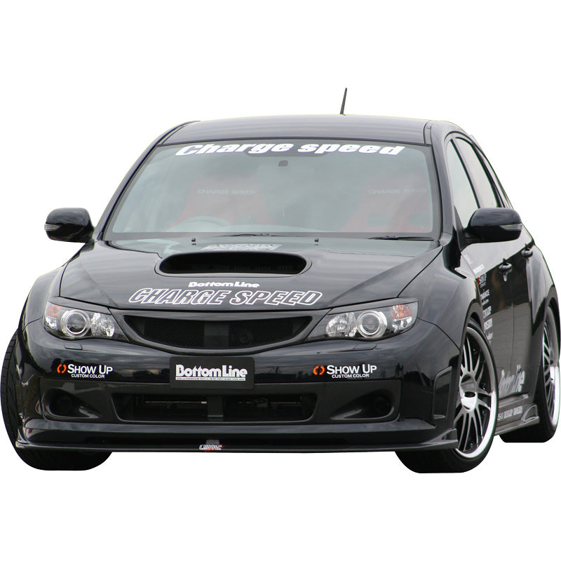 Chargespeed, Front Spoiler, passer til Subaru Impreza WRX STi 2008- Bottom line (FRP)