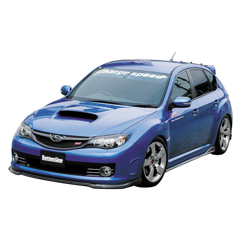 Chargespeed, Front Spoiler, passer til Subaru Impreza WRX STi 2008- Bottom line 2 (FRP)