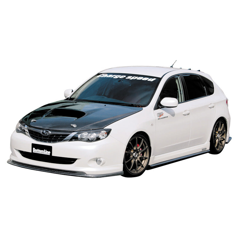 Chargespeed, Front Spoiler, passer til Subaru Impreza GH8 A/B 9/2007- BottomLine (FRP)