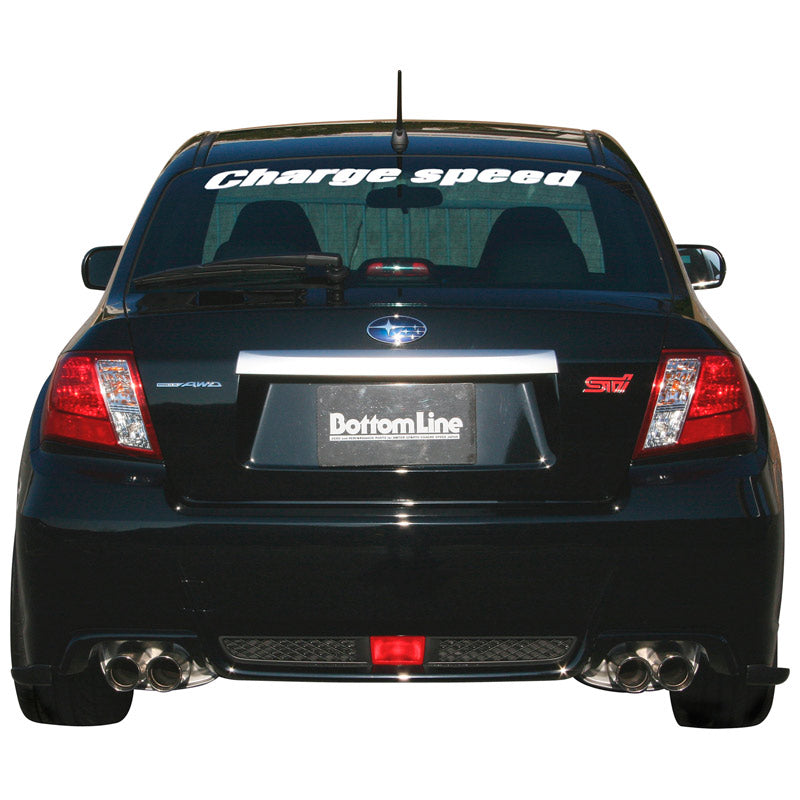 Chargespeed, Rear Diffusor Skirts, passer til Subaru Impreza WRX STi 4 døre GV 'Bottomline' (FRP)