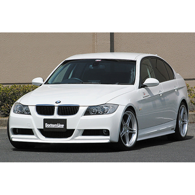 Chargespeed, främre spoiler, passar BMW 3-serie E90/E91 Sedan/Touring 'M-Sports' 2005- 'Bottomline' (FRP)