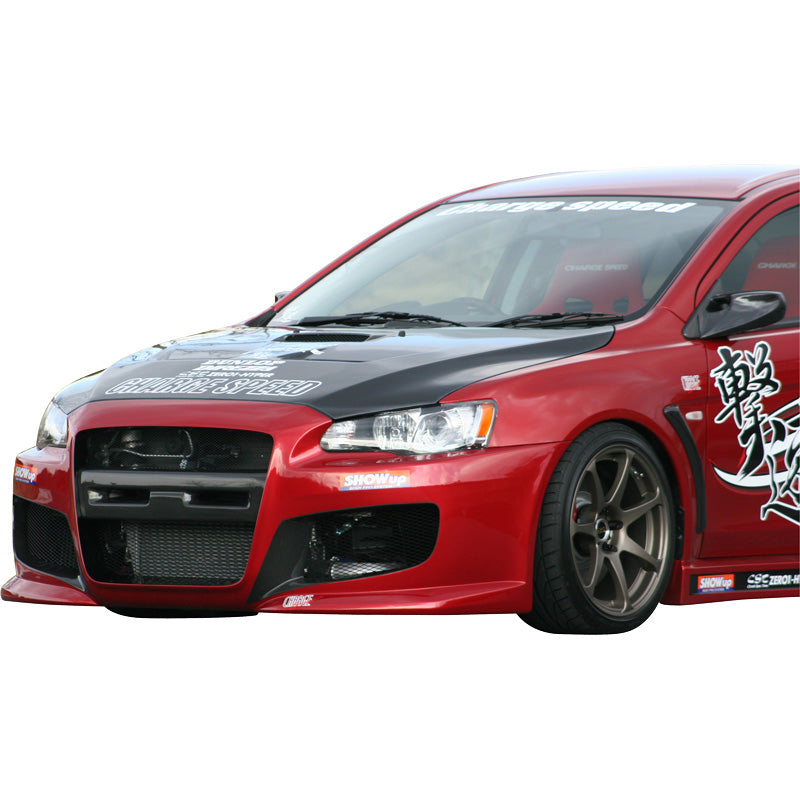 Chargespeed, Motorhjelm, passer til Mitsubishi Lancer Evo X CZ4A + Intake (FRP)