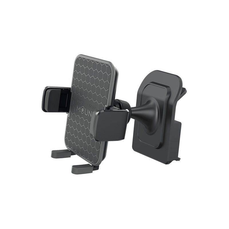 Celly, Smartphone Holder Mount Plus til Tesla Model 3, S, X og Y - Justerbar 360° Rotationsarm