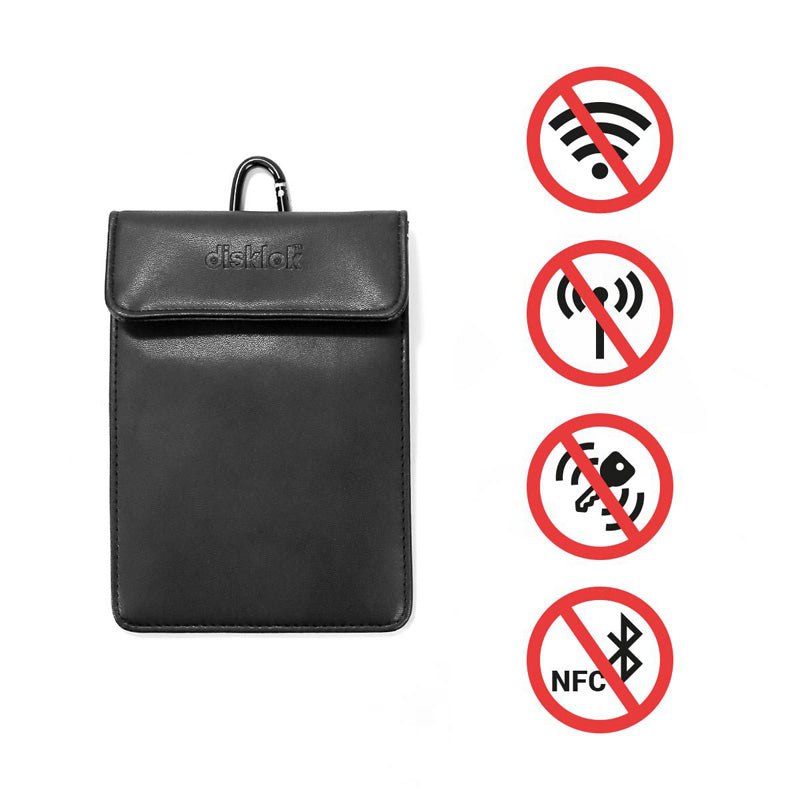 Disklok, RFID Blocking Wallet - Size L - Anti-skimming