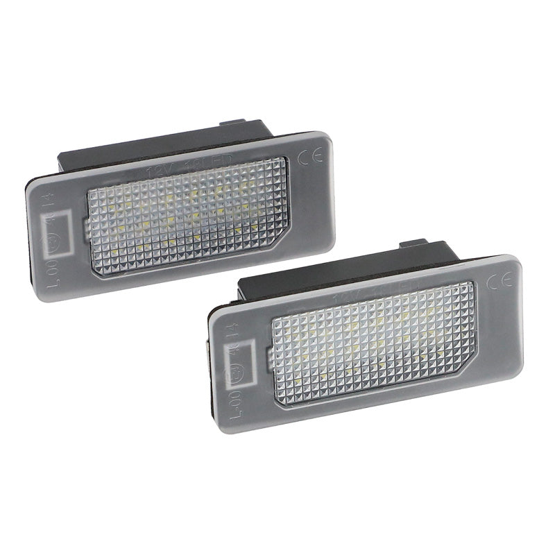 AutoStyle, LED nummerpladelys, passer til Audi/Volkswagen/Skoda/Porsche various models