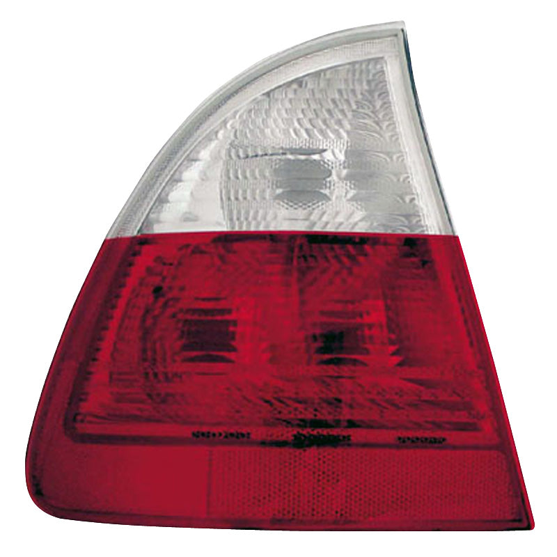 Baglygter, passer til BMW 3-Series E46 Touring 1998-2005 - White/Red