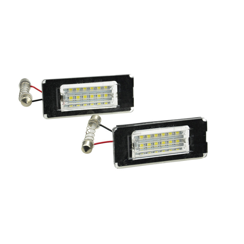 AutoStyle, LED nummerpladelys, passer til Mini One/Cooper/S/Cabrio/Coupe/Roadster R56/R57/R58/R59 2006-2014