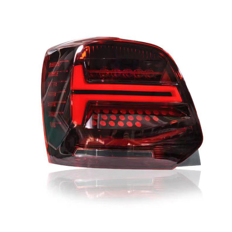 AutoStyle, LED baglygter, passer til Volkswagen Polo 6R/6C 2009-2017 - Red/Smoke - incl. Dynamic Running Light