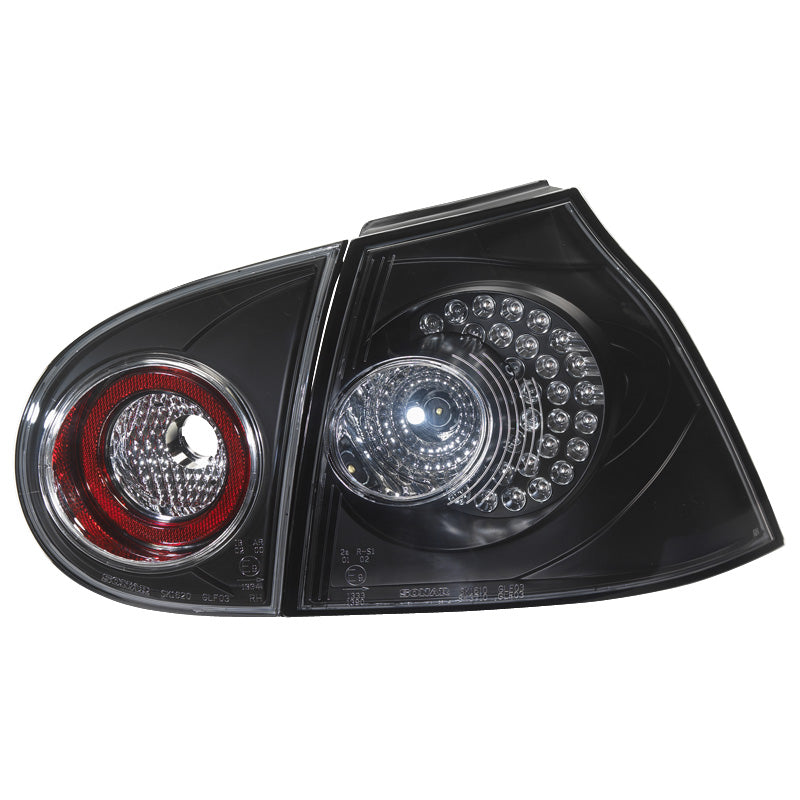 AutoStyle, LED-bakljus, passar Volkswagen Golf V 2003-2008 exkl. Variant - Svart