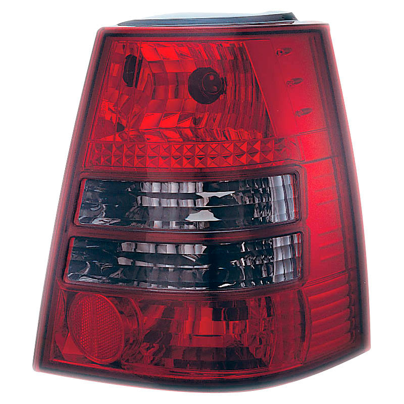 Baglygter, passer til Volkswagen Golf IV/Bora Variant 1998-2004 - Red/Smoke