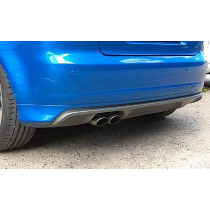 Motordrome, Rear bumper skirt (Diffuser), passer til Audi A3 8P Sportback 2004-2008 (GFK)