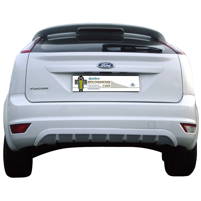 Motordrome, Rear bumper skirt (Diffusor), passer til Ford Focus II 3/5-doors 2008-2011 (ABS)