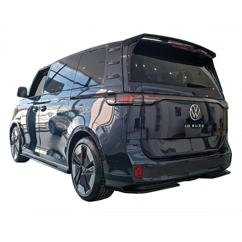 Motordrome, Rear bumper skirt (Diffuser), passer til Volkswagen ID.Buzz (Bus/Cargo) 2022- (ABS Gloss black)