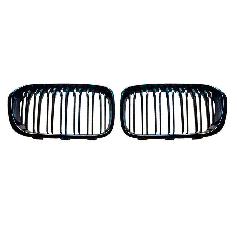 Blank Sort grill, passer til BMW 1-Series F20/F21 LCI 2015- 'M-Style'