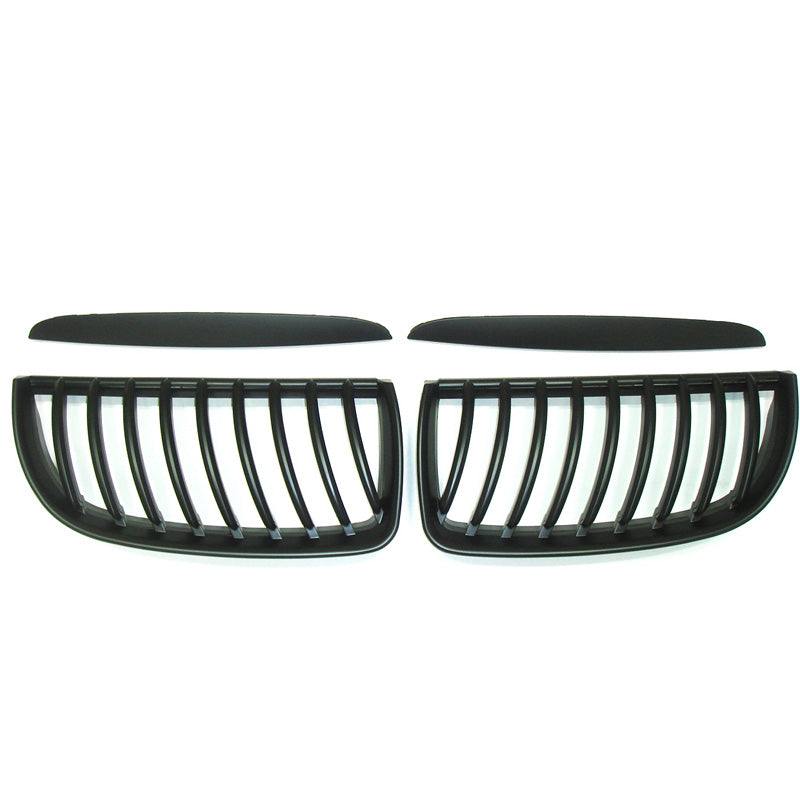 Mat Sort grill, passer til BMW 3-Series E90/E91 Sedan/Touring 2005-2008