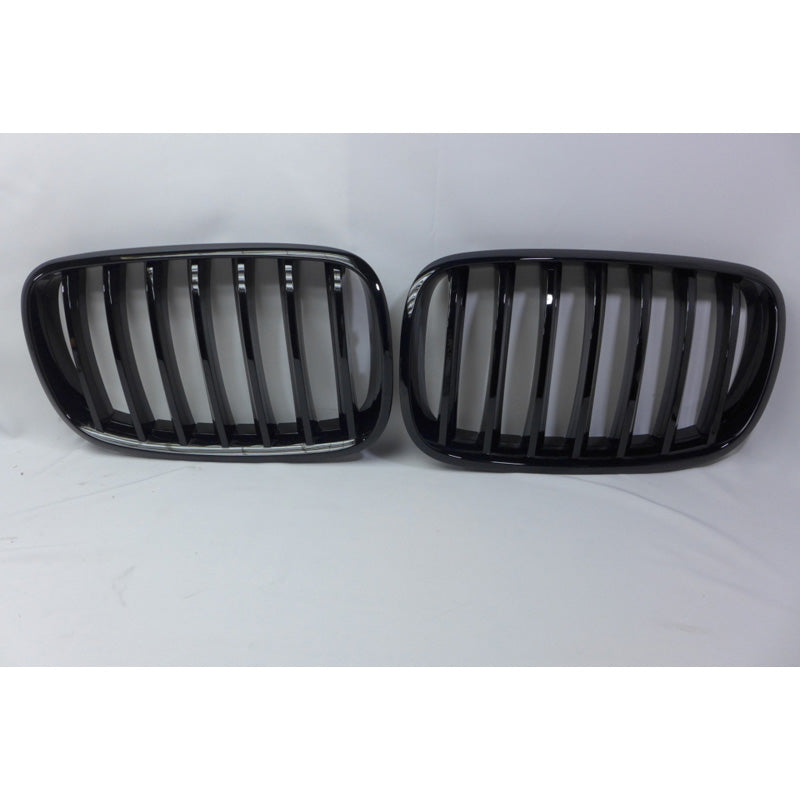 Blank Sort grill, passer til BMW X5 E70 / X6 E71 2007-2013