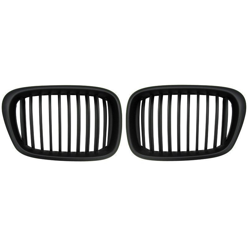 Mat Sort grill, passer til BMW 5-Series E39 1995-2001