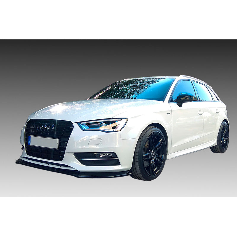 Motordrome, Front spoiler, passer til Audi A3 (8V) Sportback/HB/Sedan/Cabrio 2012-2016 (ABS)