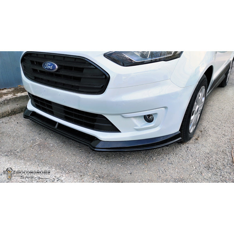 Motordrome, Front spoiler, passer til Ford Transit Connect Facelift 2018-2020 (ABS)