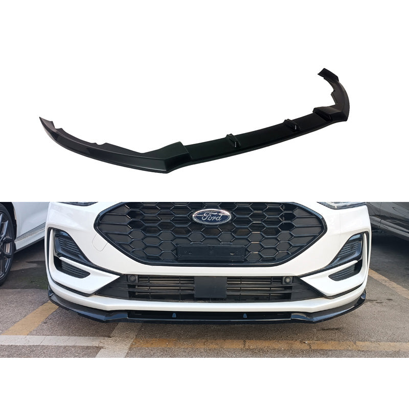 Motordrome, Front spoiler, passer til Ford Focus IV Facelift ST/ST-Line 2021- (ABS Gloss black)