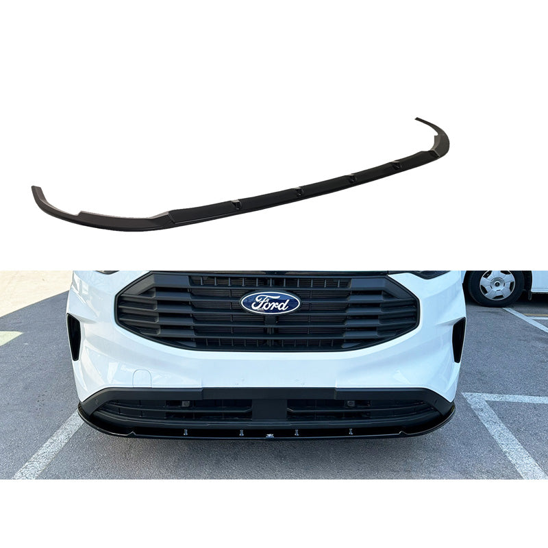 Motordrome, Front spoiler, passer til Ford Transit Custom (V710) 2023- (ABS Gloss black)