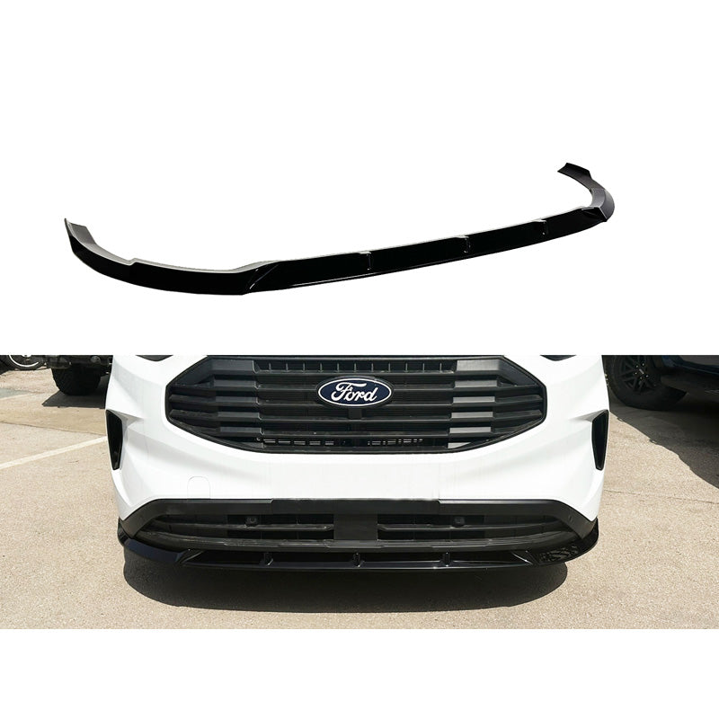 Motordrome, Front spoiler V.2, passer til Ford Transit Custom (V710) 2023- (ABS Gloss black)