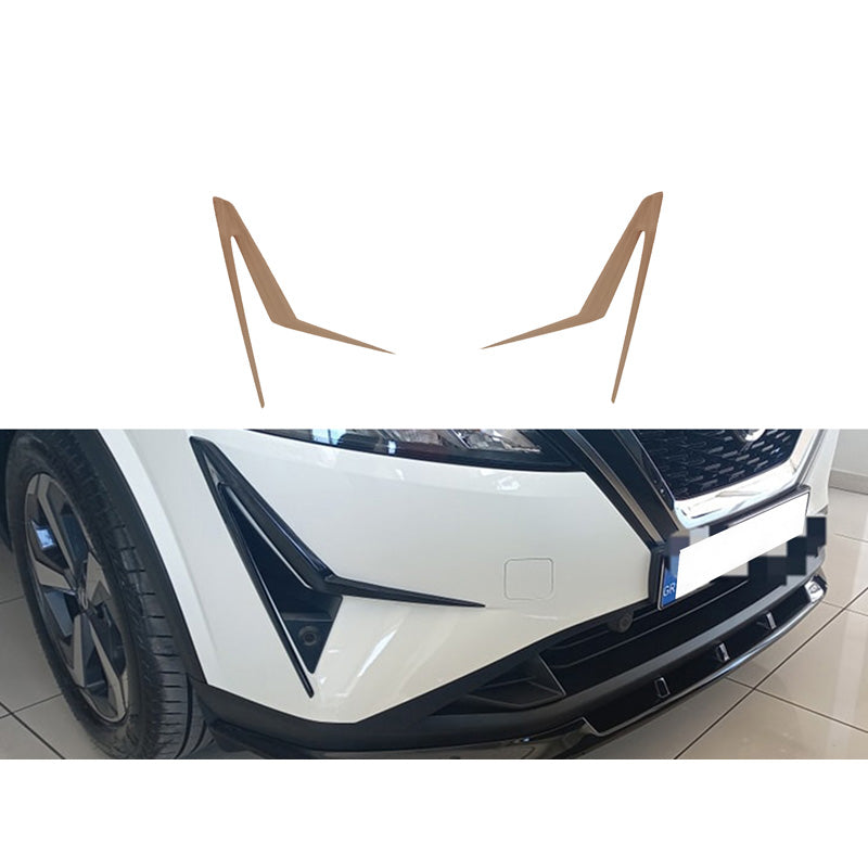 Motordrome, Frontspoiler-Wings (Corners), passer til Nissan Qashqai III (J12) 2021- (PU)