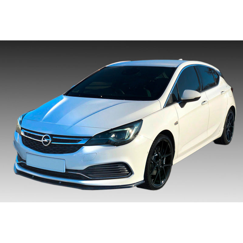 Motordrome, Front spoiler, passer til Opel Astra K OPC-Line 2015- (ABS)